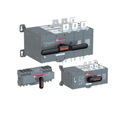 Motor operated change-over switches